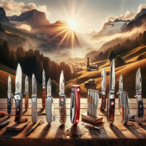 Szwajcarskie tradycje w produkcji noży Victorinox.