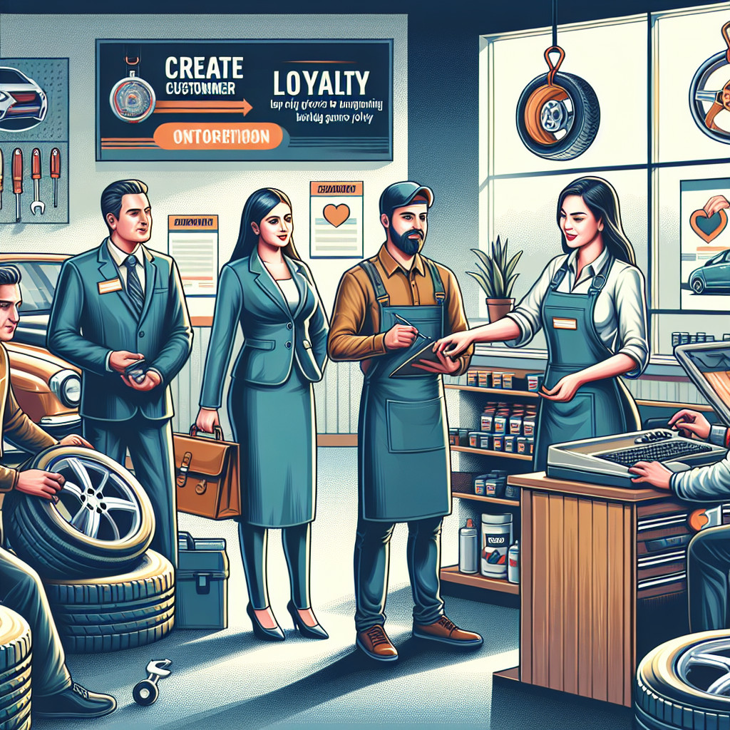 Tworzenie lojalności klientów w sklepie motoryzacyjnym.